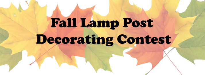 fall lamp post contest